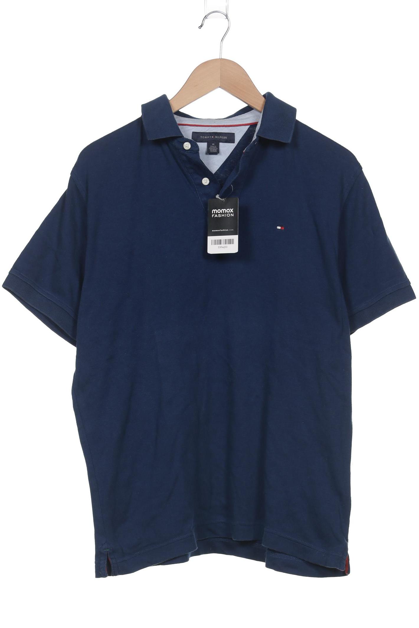 Tommy Hilfiger Herren Poloshirt, marineblau, Gr. 48 von Tommy Hilfiger