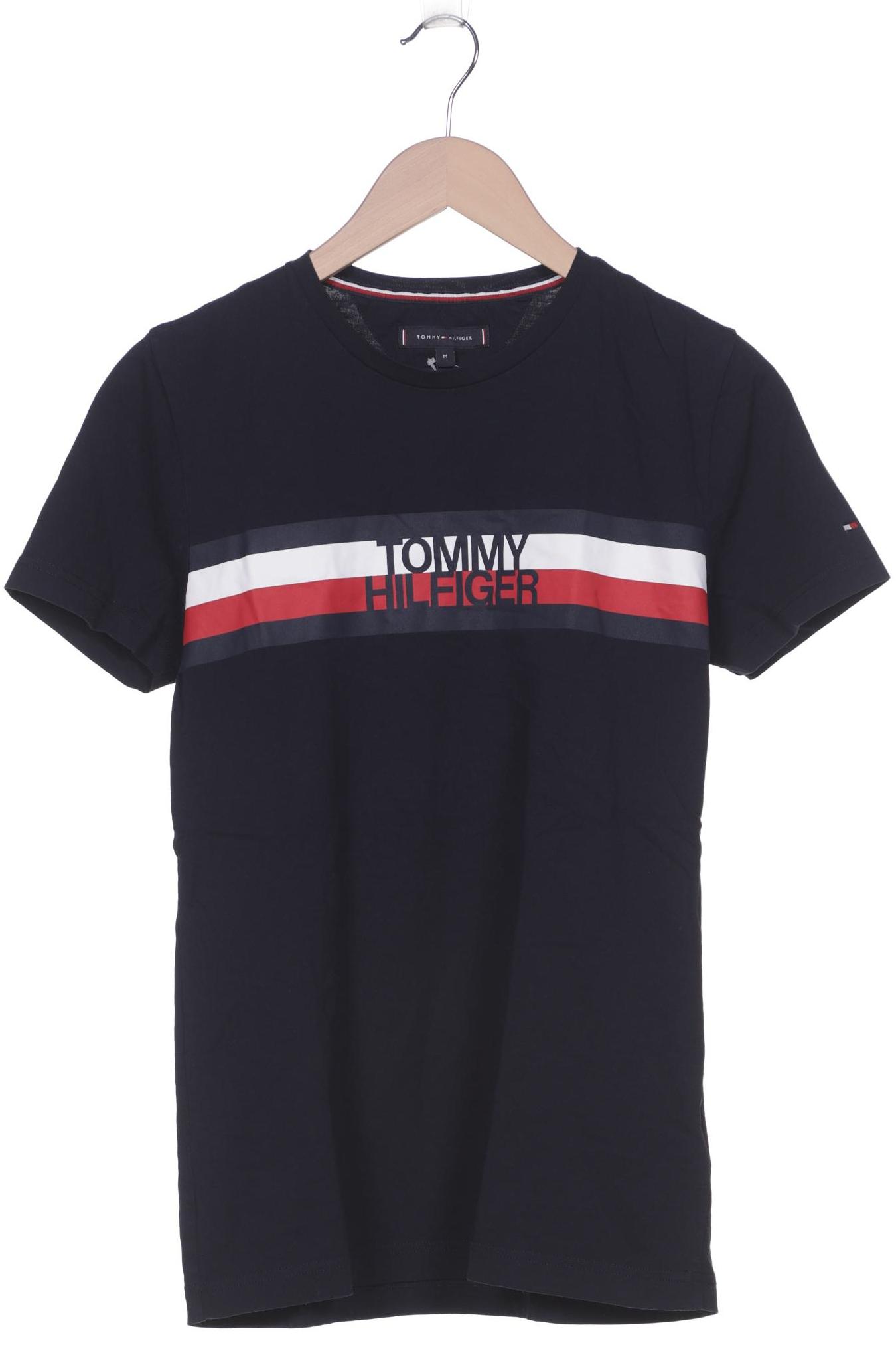 Tommy Hilfiger Herren T-Shirt, marineblau, Gr. 48 von Tommy Hilfiger