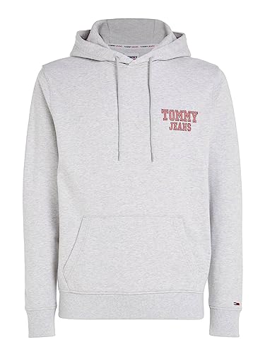 Tommy Hilfiger Herren TJM Reg Entry Graphic Hoodie Kapuzensweatjacke, Grey melé, L von Tommy Hilfiger