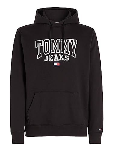 Tommy Hilfiger Herren TJM REG Entry Graphic Hoodie Sweatshirt, schwarzes, L von Tommy Hilfiger
