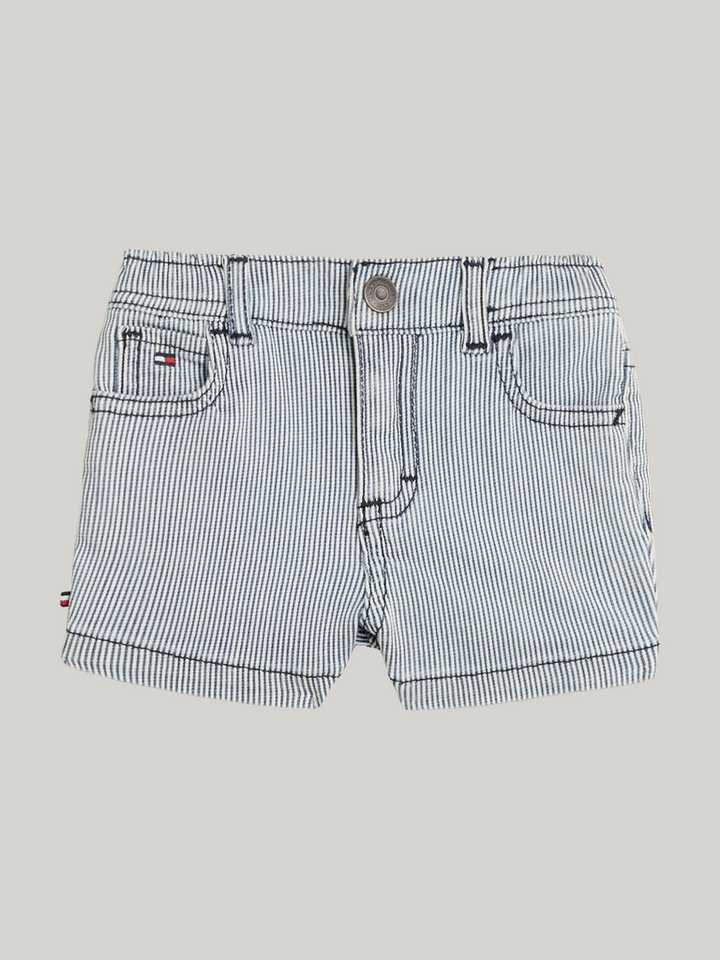 Tommy Hilfiger Jeansshorts BABY STRIPED DENIM SHORTS Baby bis 2 Jahre von Tommy Hilfiger