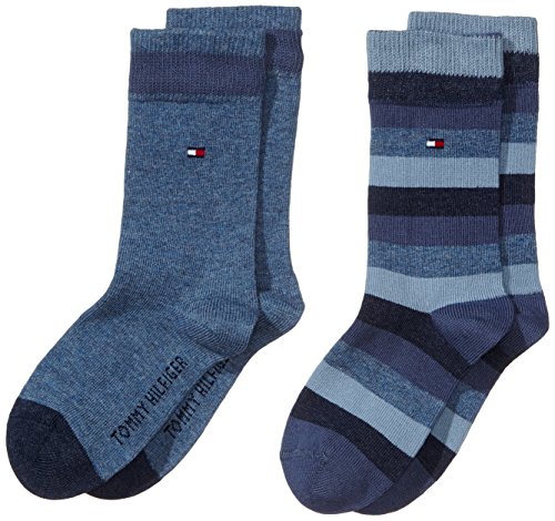 Tommy Hilfiger Jungen Clssc Socken, Jeans, 39-42 EU von Tommy Hilfiger