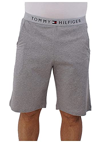 Tommy Hilfiger Herren Jersey Short Gr. L Grau UM0UM01203-004 von Tommy Hilfiger