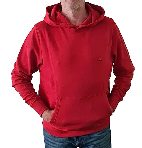 Tommy Hilfiger MONOTYPE HOODY, rot(xmpred), Gr. XXXL von Tommy Hilfiger