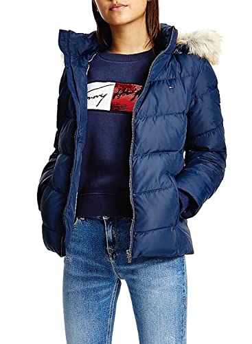 Tommy Hilfiger Mädchen ESSENTIAL DOWN JACKET Jacke, Marineblau (Twilight Navy), 86 von Tommy Hilfiger