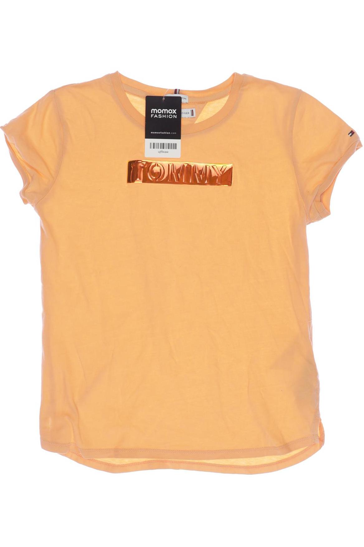 Tommy Hilfiger Damen T-Shirt, orange, Gr. 152 von Tommy Hilfiger