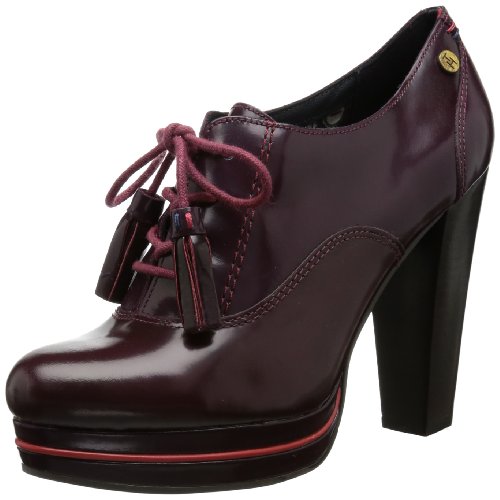 Tommy Hilfiger Melia 5 A FW56815982, Damen Stiefel, Rot (Harvard RED/Aurora RED 605), EU 40 von Tommy Hilfiger