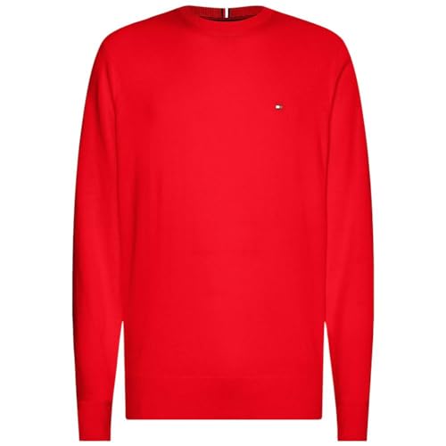 Tommy Hilfiger PIMA ORG CTN CASHMERE CREW NECK, uni(sne), Gr. XXL von Tommy Hilfiger