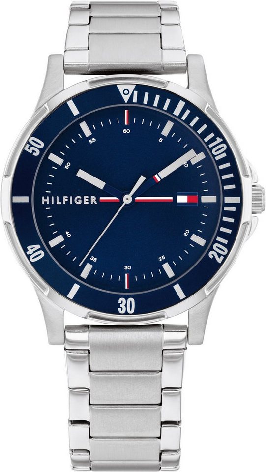 Tommy Hilfiger Quarzuhr BOYS, 1720018, Kinderuhr, Armbanduhr, Lernuhr, Jungen, Schulanfang, Geschenkidee von Tommy Hilfiger