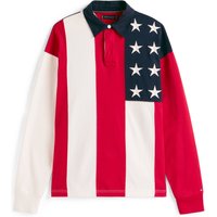 Tommy Hilfiger Rugbyshirt aus Baumwolle in Flaggen-Optik Tommy Hilfiger Rugbyshirt aus Baumwolle in Flaggen-Optik von Tommy Hilfiger