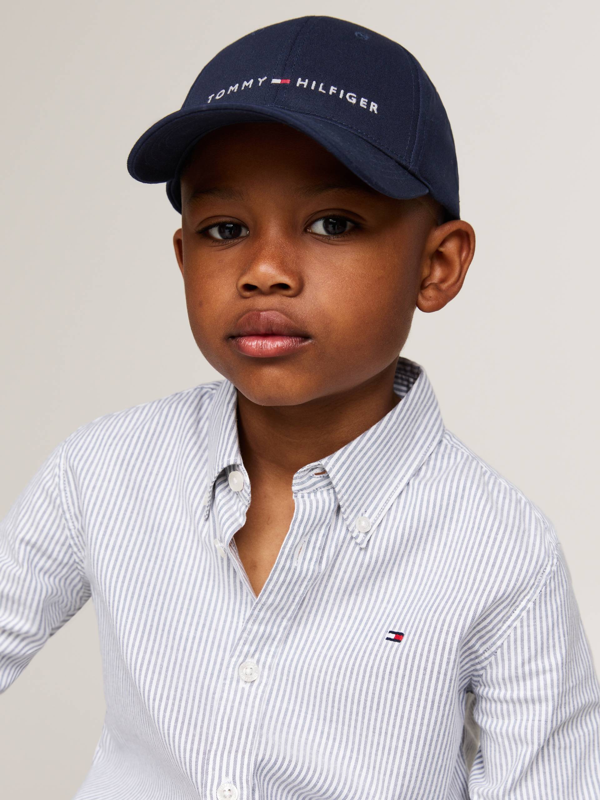 Tommy Hilfiger Snapback Cap "Essential Cap", Kinder Essential verstellbare Cap mit Branding von Tommy Hilfiger