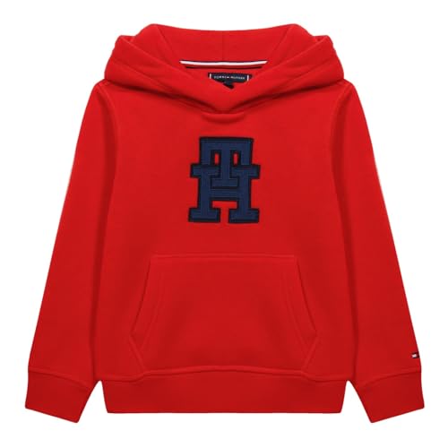 Tommy Hilfiger Sweatshirt für Jungen Rot 10 Jahre (140cm) von Tommy Hilfiger