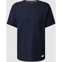 Tommy Hilfiger T-Shirt mit Rundhalsausschnitt in Marine, Größe S von Tommy Hilfiger