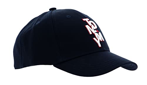 Tommy Hilfiger Unisex Kinder Tommy Logo Cap AU0AU01600 Kappe, Blau (Space Blue Corporate), L-XL von Tommy Hilfiger