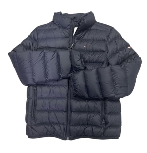 Tommy Hilfiger Unisex Kinder U Essential Light DOWN Jacket KS0KS00568 Daunenjacken, Blau (Desert Sky), 10 Jahre von Tommy Hilfiger