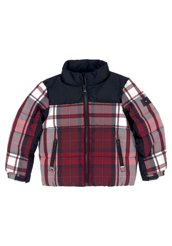 Tommy Hilfiger Winterjacke NEW YORK CHECK PUFFER JACKET für Jungen von Tommy Hilfiger