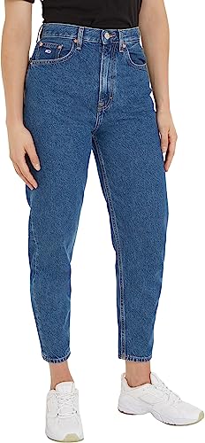 Tommy Jeans Damen Jeans Mom Jeans High Rise, Blau (Denim Medium), 30W / 34L von Tommy Jeans