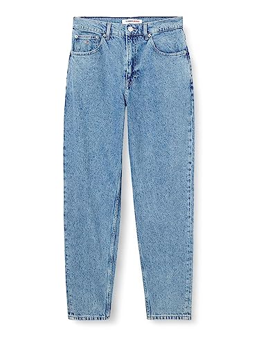 Tommy Jeans Damen MOM Jean Uhr TPRD DF6115 DW0DW14127 Hosen, Denim, 30W / 28L von Tommy Jeans