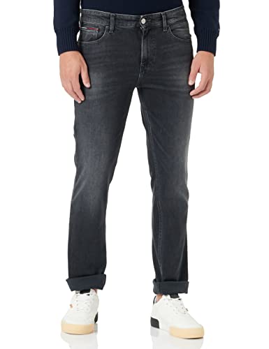 Tommy Jeans Herren DM0DM13524 Hose, Denim Black, 32W / 32L von Tommy Jeans