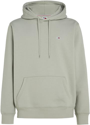 Tommy Jeans Herren Hoodie TJM Regular mit Kapuze, Mehrfarbig (Faded Willow), M von Tommy Jeans