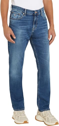 Tommy Jeans Herren Jeans Ryan Rglr Strght Bh5152 Straight Leg, Blau (Denim Dark), 30W/30L von Tommy Jeans