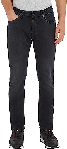 Tommy Jeans Herren Jeans Scanton Slim Stretch, Schwarz (Dynamic Jacob Black), 30W / 32L von Tommy Jeans