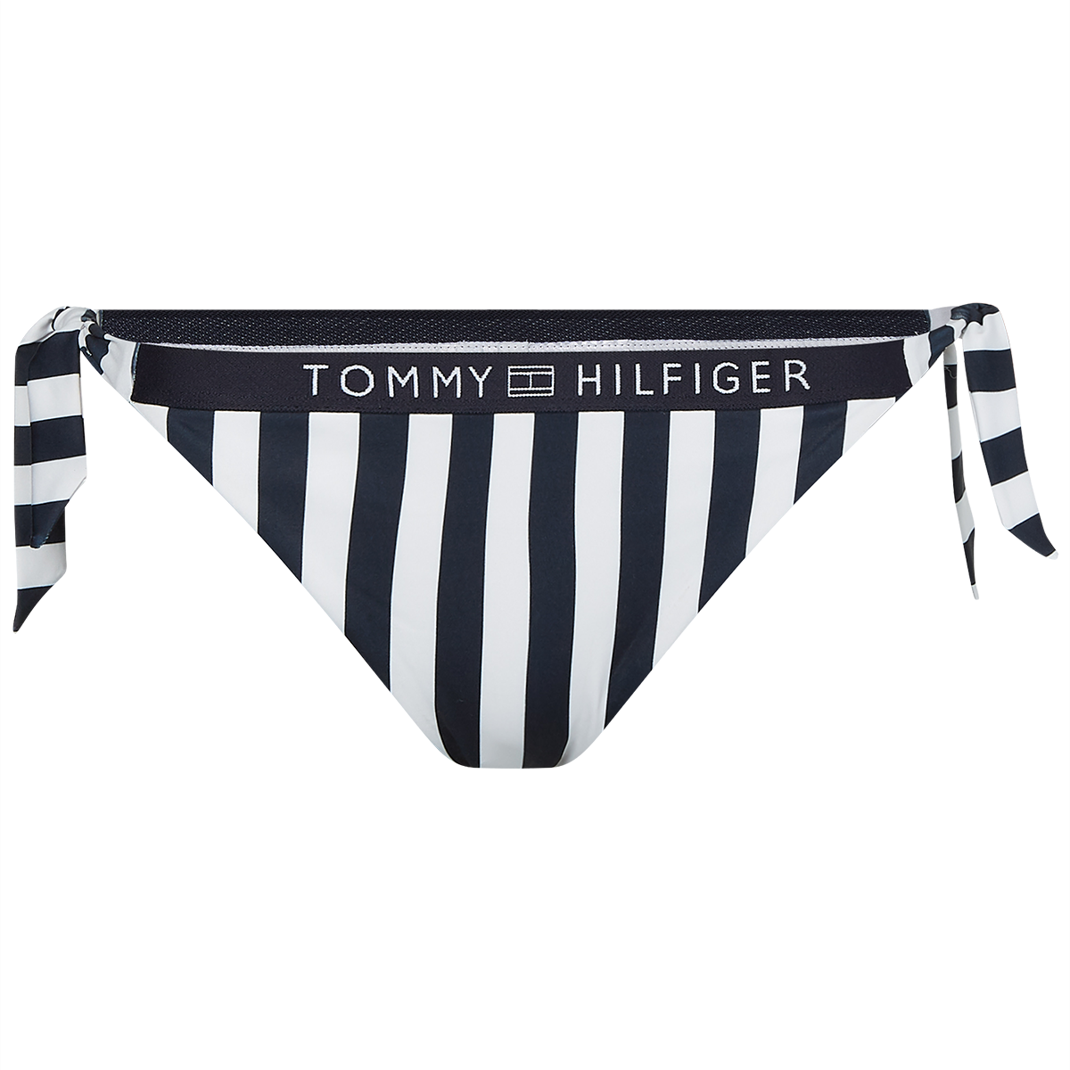 Tommy Hilfiger Lingeri Bikini Hose, Farbe: Schwarz/weiß, Größe: L, Damen von Tommy hilfiger