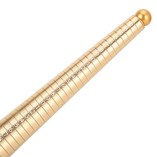 Tomvorks Ringmessgeräte Messer Fingergrößenmessstabschmuck Schmuck Werkzeug Kupfer Gold Plattiert Hongkong Größe Tomvorks Ringmessgeräte Messer Fingergrößenmessstabschmuck Schmuck Werkzeug Kupfer Gold Plattiert Hongkong Größe von Tomvorks