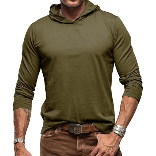Tomwell Hoodie Herren Einfarbig Kapuzenpullover Casual Langarmshirt Winter Sweatshirt Hoody Pullover Casual Kapuzenshirt A Armeegrün XXL Tomwell Hoodie Herren Einfarbig Kapuzenpullover Casual Langarmshirt Winter Sweatshirt Hoody Pullover Casual Kapuzenshirt A Armeegrün XXL von Tomwell