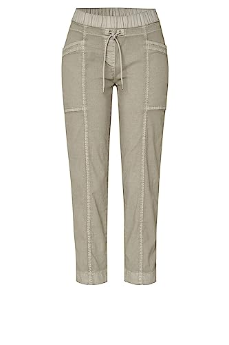 TONI Damen Jogger Pants »Sue« mit aufwändiger Waschung 40 Light Khaki | 064 von TONI