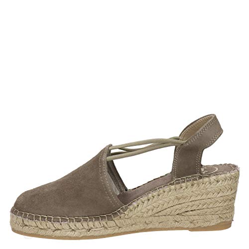 Toni Pons Wildleder-Espadrille für Damen - TREMP - Taupe, 35 EU von Toni Pons