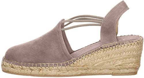 Toni Pons Wildleder-Espadrille für Damen - TREMP - Taupe, 39 EU von Toni Pons