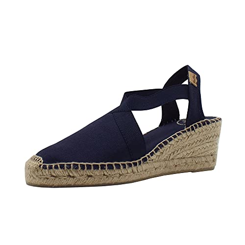 Toni Pons Damen-Espadrille aus Baumwolle - TER - Marine, 35 EU von Toni Pons