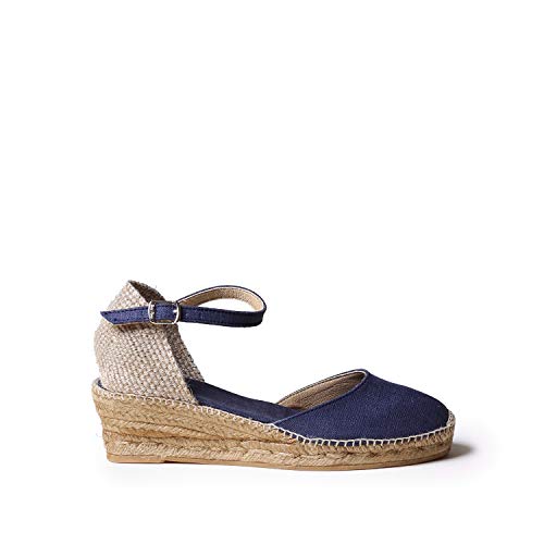 Toni Pons Damen-Espadrille aus Baumwollstoff - Romina - Marine, 35 EU von Toni Pons