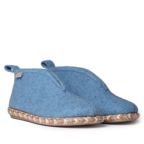 Toni Pons Damen-Hausschuh aus Filz – DORIA-FP – Denim, 38 EU von Toni Pons