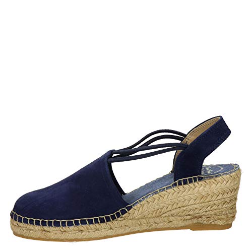 Toni Pons Wildleder-Espadrille für Damen - TREMP - Marine, 36 EU von Toni Pons