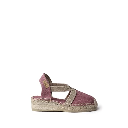 Toni Pons Espadrille für Mädchen aus Stoff - Edita-V Blush, 34 EU von Toni Pons