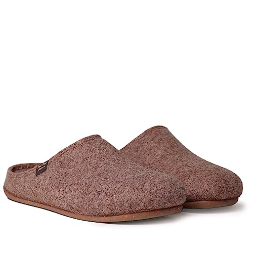Toni Pons Herren-Hausschuhe aus recyceltem Filz – NEO-FR Taupe, 44 EU. Toni Pons Herren-Hausschuhe aus recyceltem Filz – NEO-FR Taupe, 44 EU. von Toni Pons