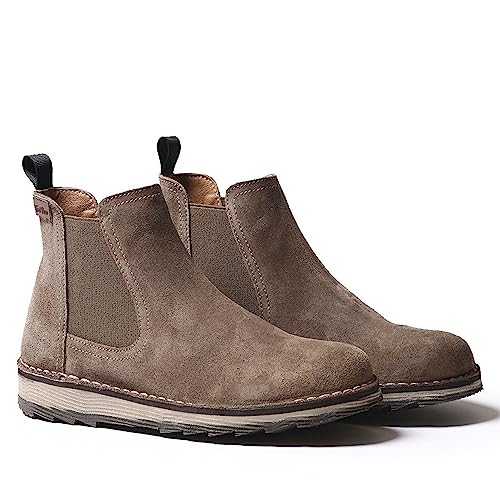 Toni Pons Damenstiefelette aus Wildleder - ISONA-SY - Taupe, 40 EU von Toni Pons