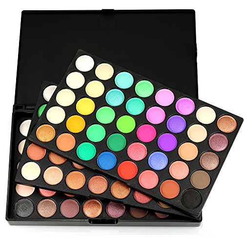 Tonsee 120 Farben kosmetischen Puder Lidschatten Palette Makeup Set Matt Erhältlich von TONSEE