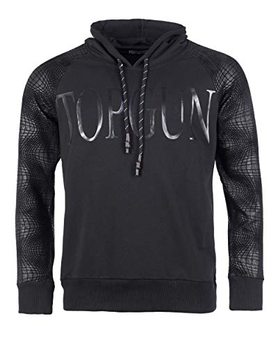 Top Gun Herren Hoodie Black Beauty Tg20192010 Black,M von Top Gun