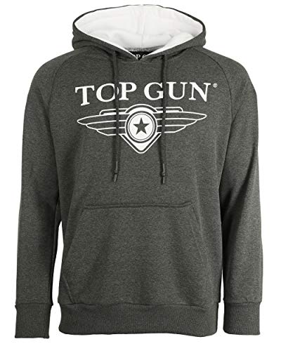 Top Gun Herren Hoodie Tg20201043 Anthracite,XXL von Top Gun