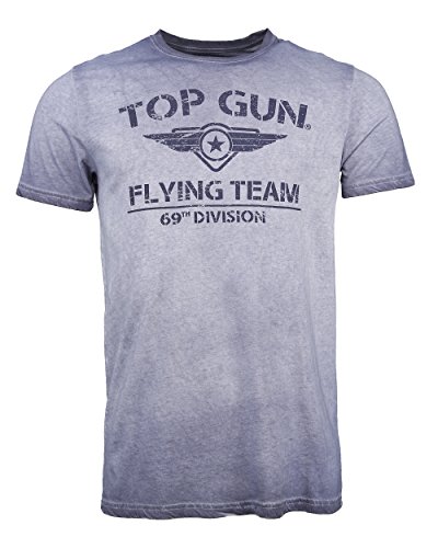 Top Gun Herren T-Shirt Ease Tg20191041 Navy,3XL von Top Gun