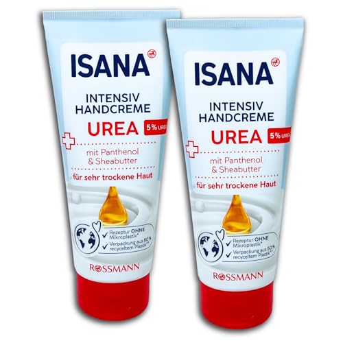 TOPDeal 2 er Pack ISANA reichhaltige Handcreme Urea intensiv 2 x100ml von TopDeal