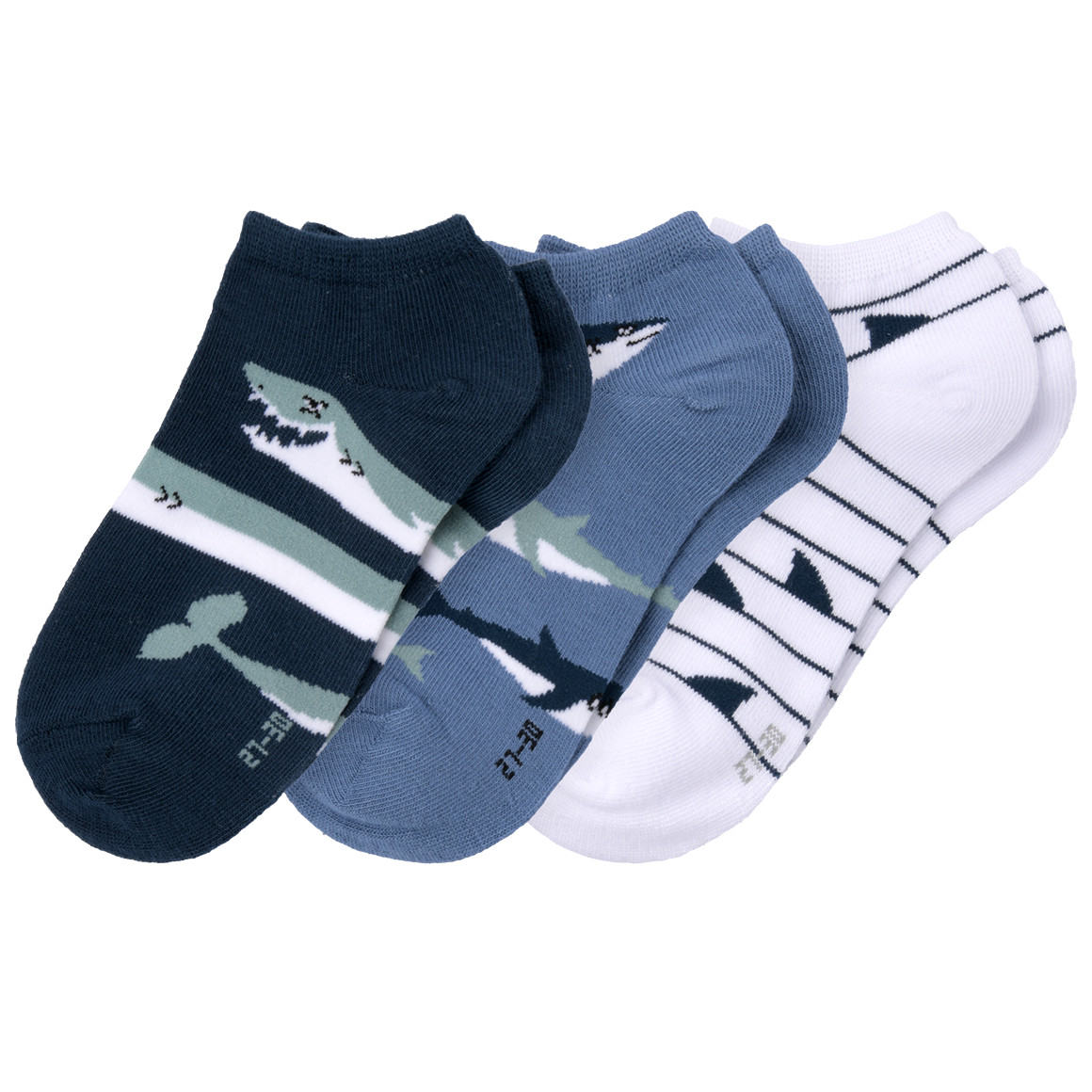 3 Paar Jungen Sneaker-Socken im Set 3 Paar Jungen Sneaker-Socken im Set von Topolino