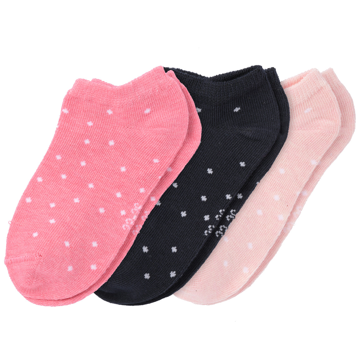 3 Paar Mädchen Sneaker-Socken im Set 3 Paar Mädchen Sneaker-Socken im Set von Topolino