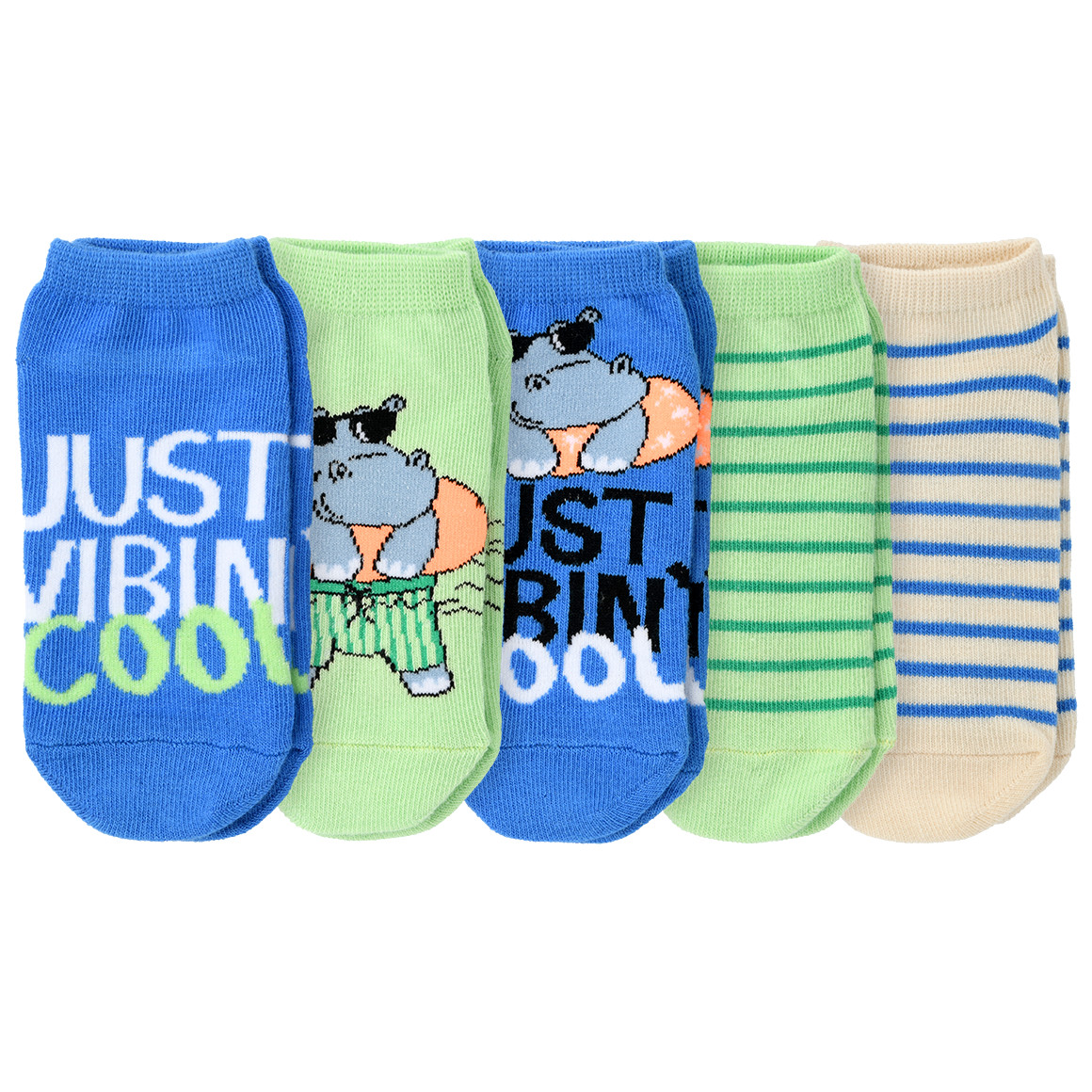 5 Paar Jungen Sneaker-Socken im Set 5 Paar Jungen Sneaker-Socken im Set von Topolino