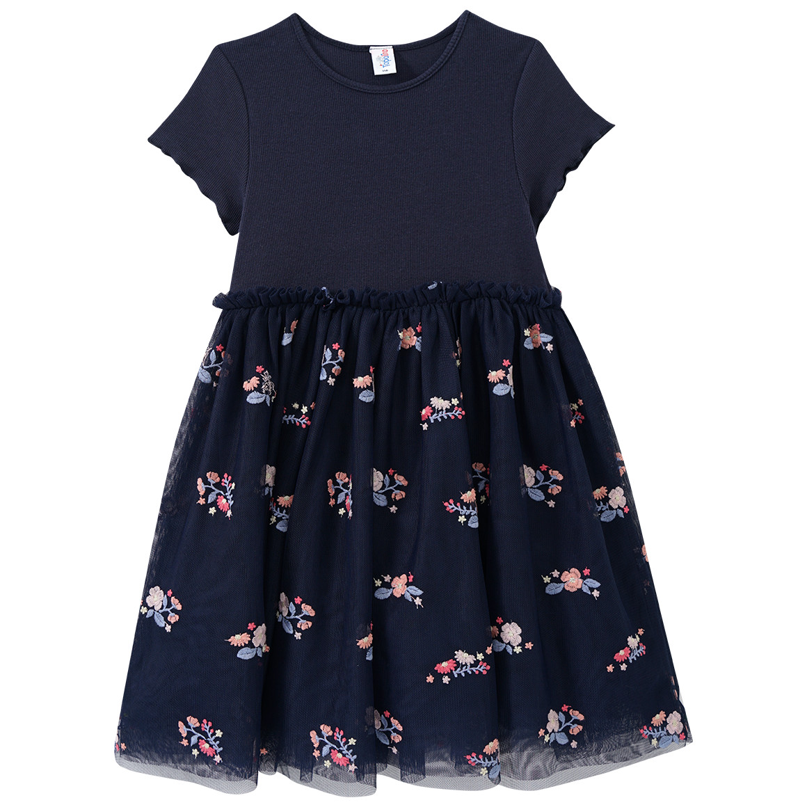 Festliches Mädchen Kleid mit Stickerei Festliches Mädchen Kleid mit Stickerei von Topolino
