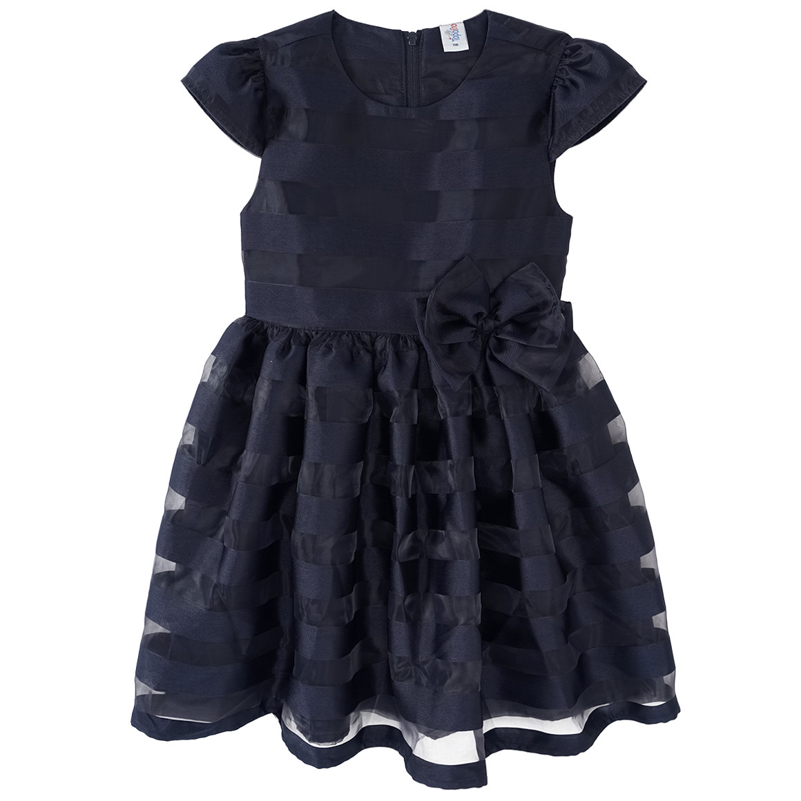 Festliches Mädchen Kleid mit Streifen Festliches Mädchen Kleid mit Streifen von Topolino