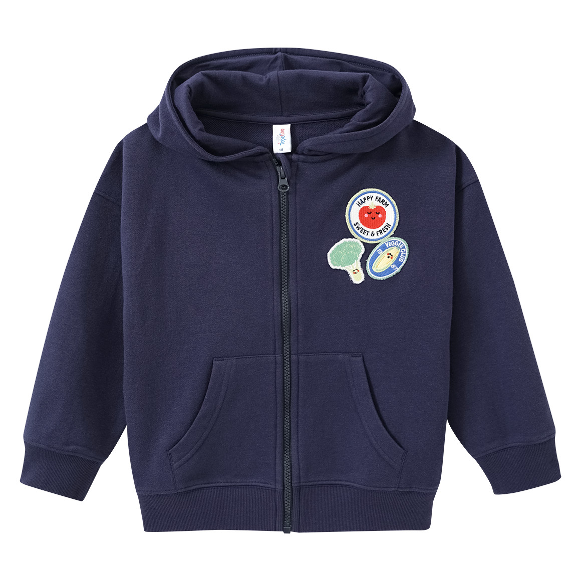 Jungen Sweatjacke mit Bauernhof-Motiven Jungen Sweatjacke mit Bauernhof-Motiven von Topolino